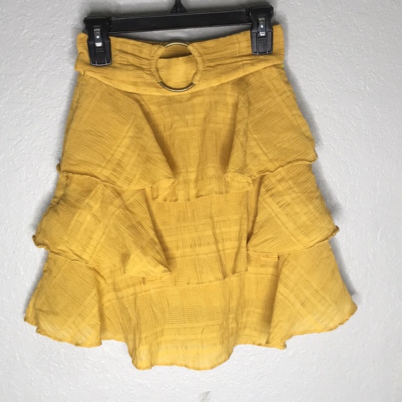 Tularosa ruffled mini skirt - Picture 4 of 11